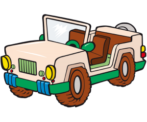 Jeep, pojazd terenowy Gra
