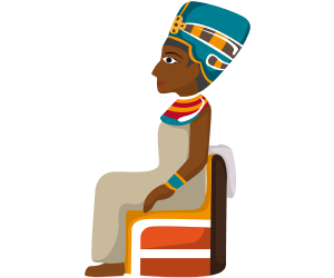 Królowa Nefertiti, piękna żona Faraona Gra