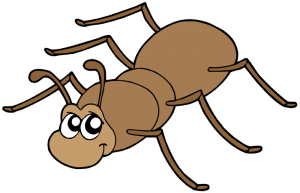 Mrówka, owad który mieszka w mrowisko Gra