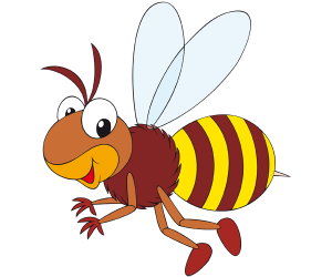 Pszczoła, owadów zapylających bardzo ważne Gra