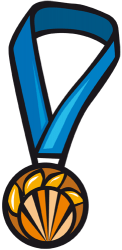 Brązowy medal dla trzeciego Gra