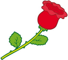 Czerwona róża, kwiat miłości Gra