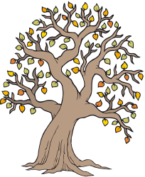 Drzewo liściaste jesienią Gra
