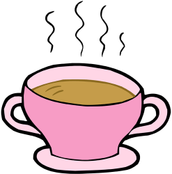 Filiżanka kawy napojów, kawa z mlekiem Gra