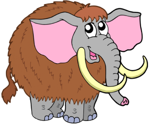 Mamut, wymarły ssak jak wyka słoń Gra