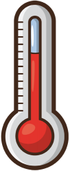 Termometr, temperatura przyrząd pomiarowy Gra