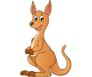 Kangur, najbardziej znany australijski zwierząt Gra