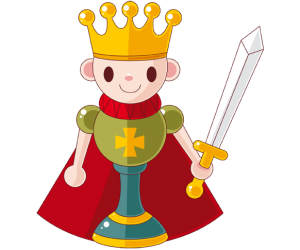Król, najważniejszym elementem szachy Gra
