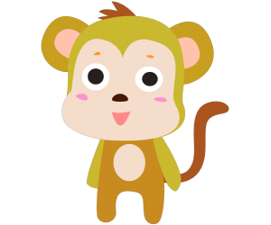 Małpa, dziewiąty zwierząt chińskiego zodiaku Gra