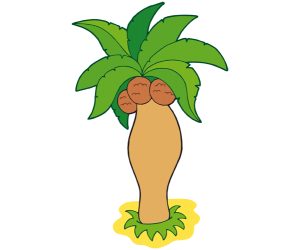 Palma kokosowa, palma z kokosów, Kokos właściwy Gra