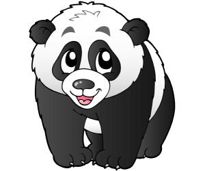 Panda wielka, panda która mieszka we Chiny Gra