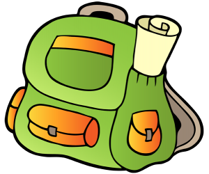 Plecak, w bagażu harcerzy Gra