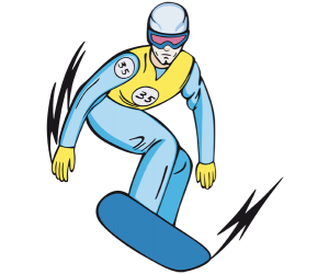 Snowboarding, snowboard konkurencji Gra