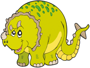Triceratops, Roślinożerny dinozaur Gra