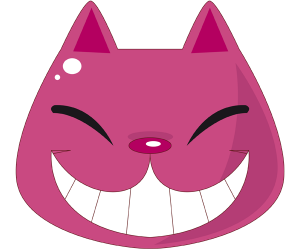 Uśmiech kot z Cheshire Gra
