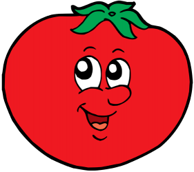 Uśmiechnięta pomidorów dojrzałe Gra