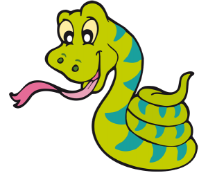 Wąż spiralny, mięsożernych gadów Gra